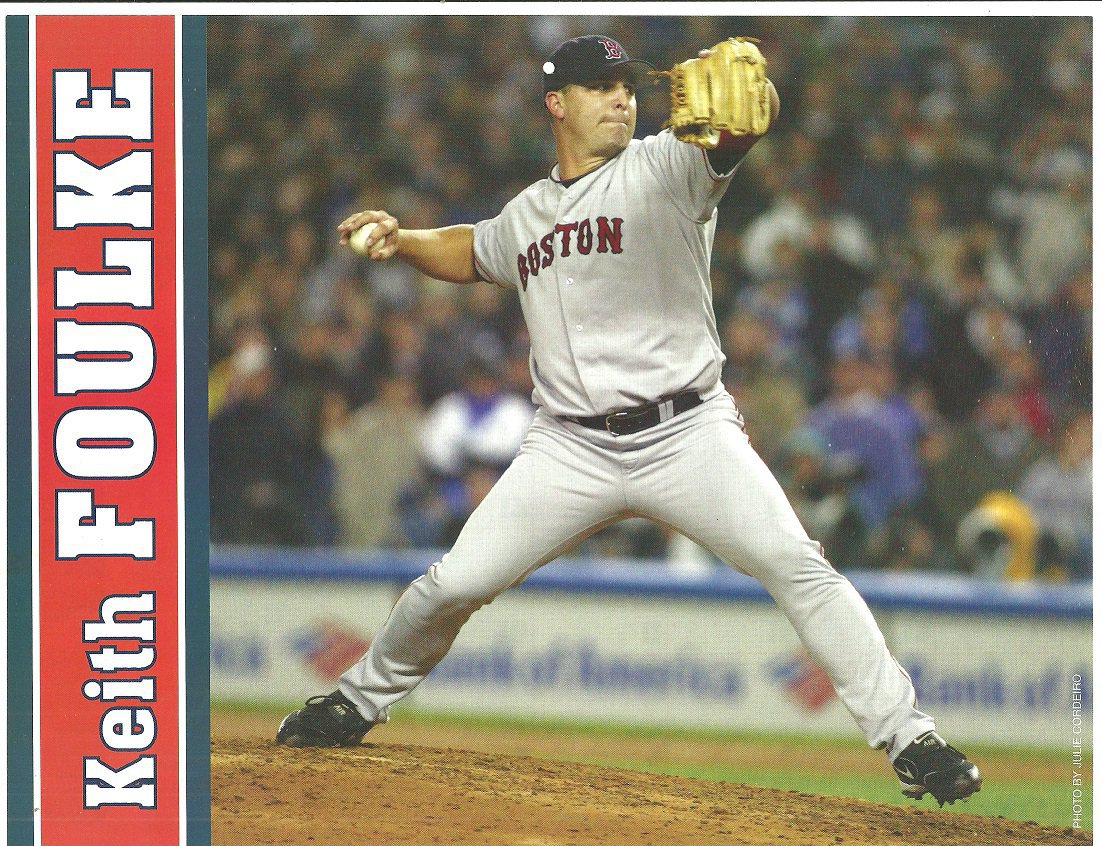 Boston Red Sox Keith Foulke 2005 Pinup Photo 8x10 !