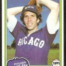 Chicago White Sox Ed Farmer 1981 Topps Baseball Card # 36 nr mt