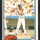 Houston Astros Enos Cabell 1981 Topps Baseball Card # 45 nr mt
