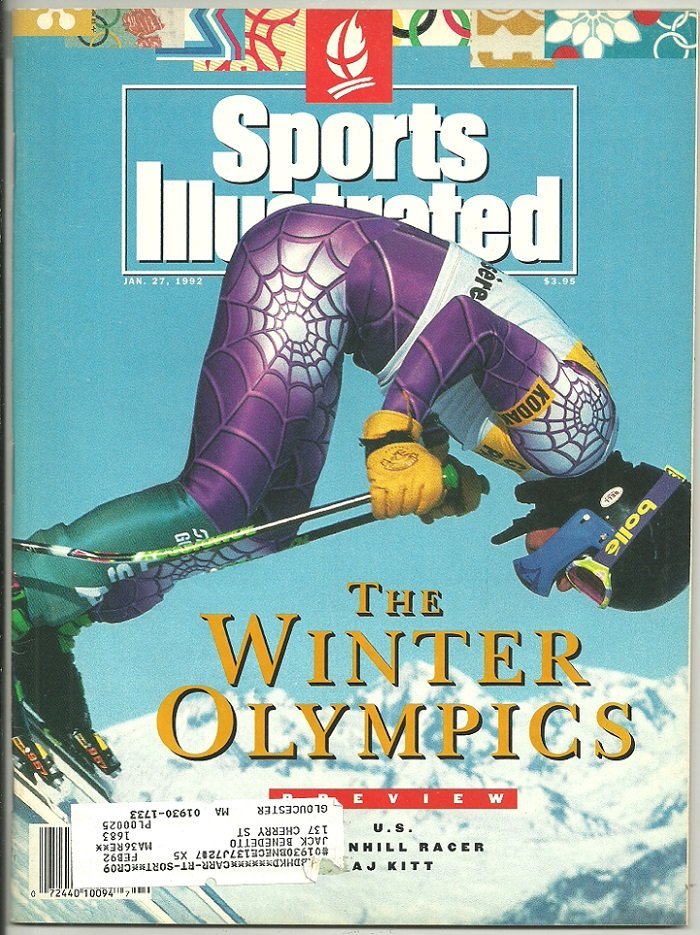 1992 Sports Illustrated Super Bowl Washington Redskins Buffalo Bills Trailblazers Winter Olympics