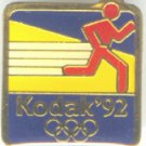 1992 Kodak Olympic Track & Field Pin Pinback