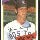 Boston Red Sox Jim Wright 1980 Topps Baseball Card # 524 ex mt