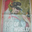Boston Red Sox Win 2004 World Series Complete Newspaper !