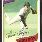Boston Red Sox Dick Drago 1980 topps baseball card # 271 nr mt