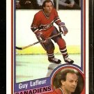 MONTREAL CANADIENS GUY LaFLEUR 1984 TOPPS # 81 NR MT