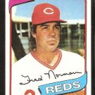 Cincinnati Reds Fred Norman 1980 topps baseball card # 714 nr mt