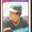 California Angels Rod Carew 1980 Topps Baseball Card # 700 nr mt