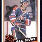 Edmonton Oilers Paul Coffey All Star 1984 Topps Hockey Card # 163 em/nm