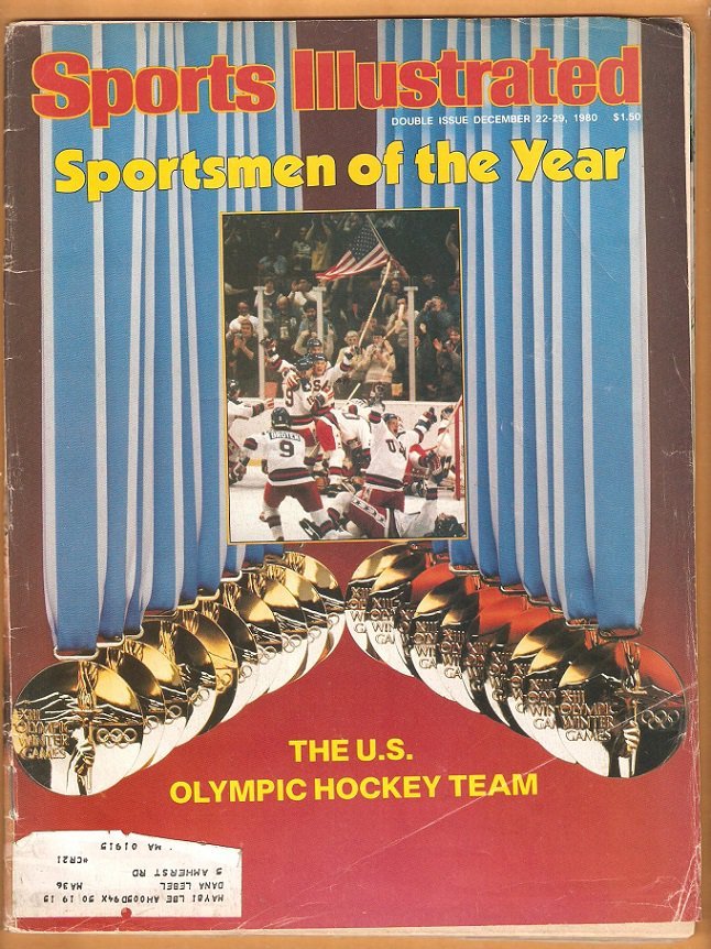1980 Sports Illustrated U.S Olympic Hockey Team Georgia Bulldogs Minnesota Vikings Phoenix Suns