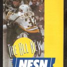 Boston Bruins NESN Cable 1995 Schedule Flyer Don Sweeney Photo