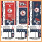 2013 Boston Red Sox Post Season Ticket Lot ALDS ALCS Wild Card Game