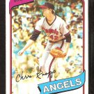 California Angels Chris Knapp 1980 Topps baseball card # 658 Nr Mt