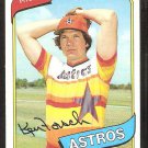 Houston Astros Ken Forsch 1980 Topps Baseball Card # 642 nr mt