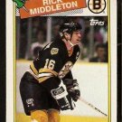 BOSTON BRUINS RICK MIDDLETON 1988 TOPPS #87 nr mt  !