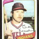 1980 Topps Baseball Card # 636 Cleveland Indians Toby Harrah nr mt
