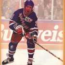 New York Rangers Mark Messier 1992 Pinup Photo