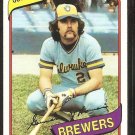 Milwaukee Brewers Gorman Thomas 1980 Topps Baseball Card # 623 nr mt