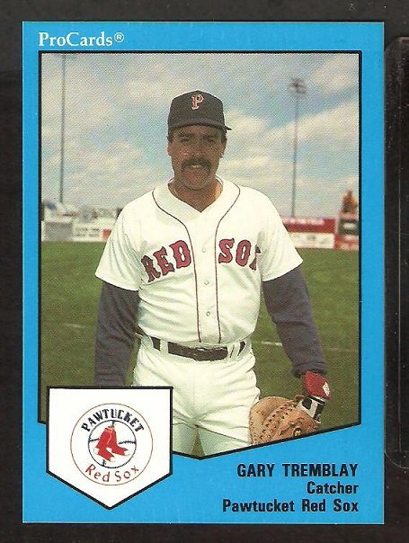 1990 Procards Pawtucket Red Sox Angel Gonzalez Gary Tremblay Kevin Romine