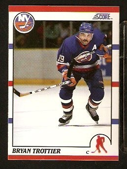 NEW YORK ISLANDERS BRYAN TROTTIER 1990 SCORE # 270