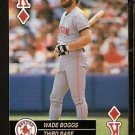 BOSTON RED SOX WADE BOGGS 1992 U.S. PLAYING CARD #KD nr mt