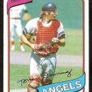California Angels Brian Downing 1980 Topps Baseball Card # 602 nr mt