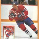 Philadelphia Flyers Bernie Parent Montreal Canadiens Denis Savard 1991 Pinup Photos