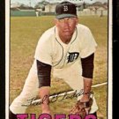 DETROIT TIGERS FRED GLADDING 1967 TOPPS # 192 VG