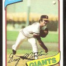 San Francisco Giants Greg Minton 1980 Topps Baseball Card # 588 nr mt