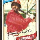 St Louis Cardinals Garry Templeton 1980 Topps Baseball Card # 587 nr mt