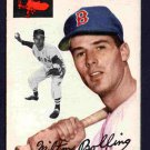 Boston Red Sox Milt Bolling 1954 Topps #82 vg/ex