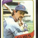Chicago Cubs Scot Thompson 1980 Topps Baseball Card # 574 nr mt