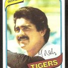 Detroit Tigers Jerry Morales 1980 Topps Baseball Card # 572 nr mt