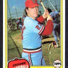 St Louis Cardinals Ted Simmons 1981 Topps Baseball Card 705 nr mt