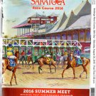 Saratoga Race Course 2016 Program Alabama Stakes Songbird Mike Smith Irad Ortiz