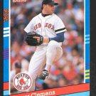 Boston Red Sox Roger Clemens 1991 Donruss #81 !