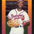 Atlanta Braves Gerald Perry 1989 Classic #118 !