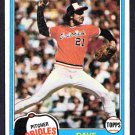 Baltimore Orioles Dave Ford 1981 Topps #706 !
