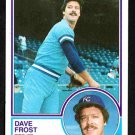 Kansas City Royals Dave Frost 1983 Topps #656 !