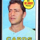St Louis Cardinals Bo Belinsky 1969 Topps #366 g/vg !