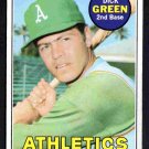 Oakland Athletics Dick Green 1969 Topps #515 ex !