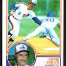 Montreal Expos Chris Speier 1983 Topps #768 !
