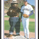 Seattle Mariners Mike Moore 1987 Smokey The Bear Fire Prevention Card # 11 nr mt