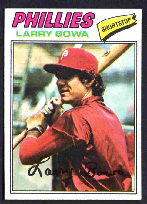 Philadelphia Phillies Larry Bowa 1977 Topps #310 ex/em !