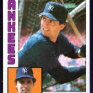 New York Yankees Roy Smalley 1984 Topps #305 nr mt !