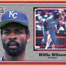 Kansas City Royals Willie Wilson 1983 Donruss Action All Stars #13 !