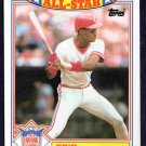 Cincinnati Reds Eric Davis 1990 Topps Glossy All Star Baseball Card #7 nr mt  !