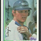 Chicago White Sox Wayne Nordhagen 1982 Topps Baseball Card #597 nr mt
