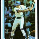 Kansas City Royals Cesar Geronimo 1982 Topps Baseball Card #693 nr mt