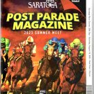 Saratoga Race Course 2023 Alabama Stakes Program and Ticket Randomized Joel Rosario Chad Brown