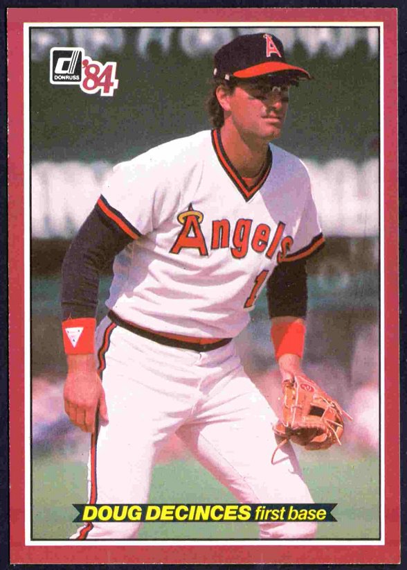 California Angels Doug DeCinces1984 Donruss Action All Stars #6 nr mt !